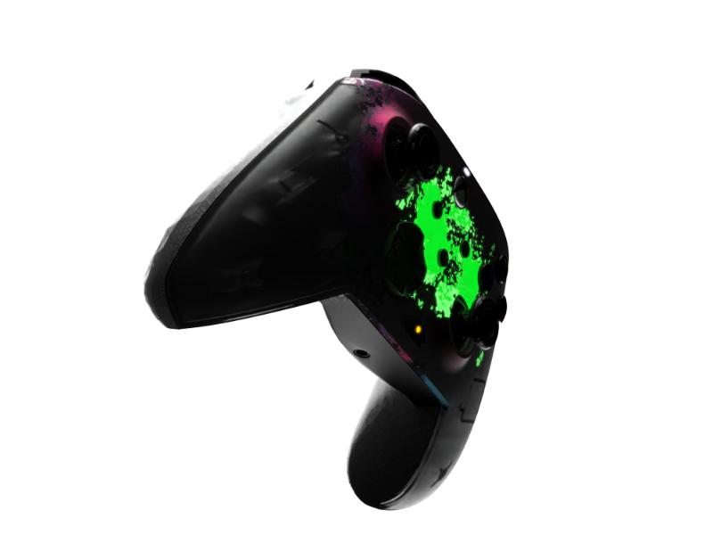 PDP Wired Rematch Ctrl for Xbox Series X — Space Dust Glow in the Dark