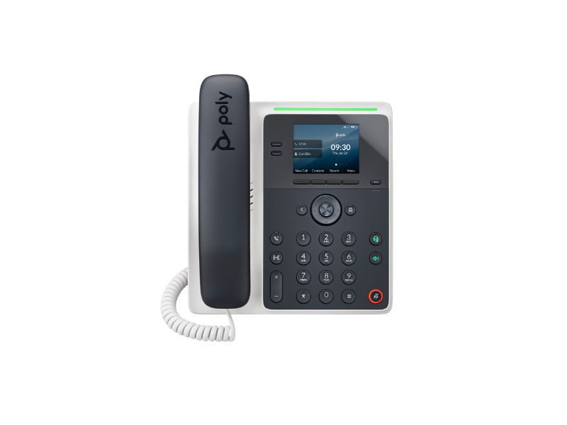 Poly Edge E100 IP Phone and PoE-enabled — 82M86AA