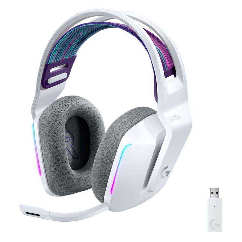 LOGITECH G733 LIGHTSPEED RGB WHT