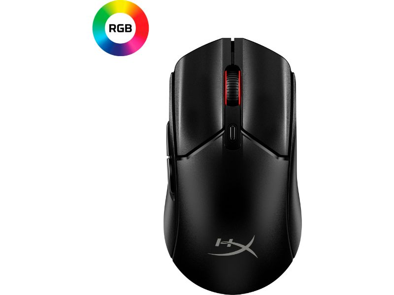 HyperX Pulsefire Haste 2 Core Wireless Gaming Mouse — Black/Black — 8R2E6AA