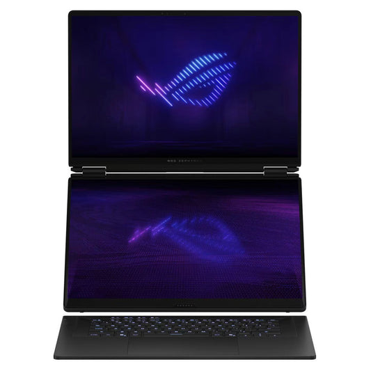 ASUS Laptop ROG Zephyrus Duo 16 GX651AX-SR121X 16'' 2880 x 1800 OLED 120Hz U9-386H/64GB/2TB SSD NVMe PCIe 4.0/NVidia GeForce RTX 5090 24GB/Win 11 Pro/ Stellar Grey