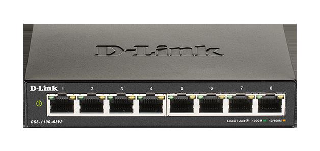 SWITCH D-LINK DGS-1100-08V2