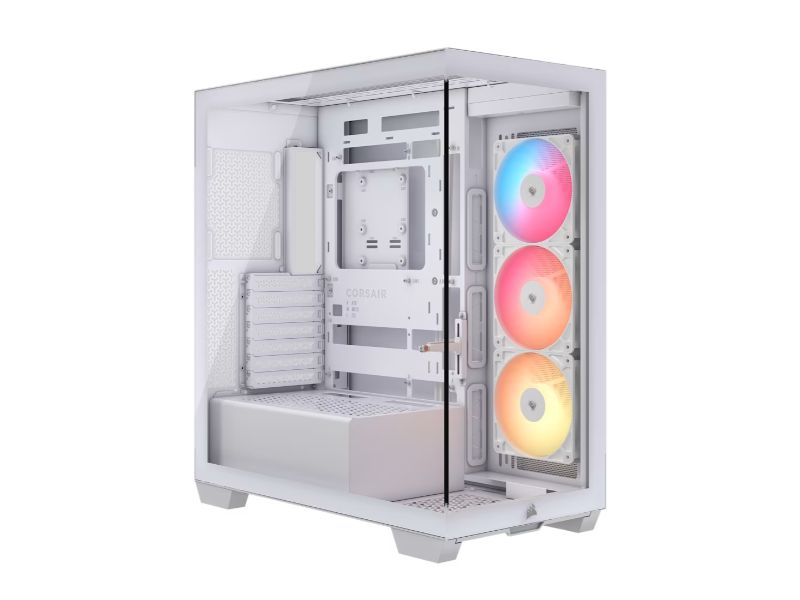 Corsair 3500X ARGB / Mid-Tower Case / Tempered Glass / ATX / White – PN: CC-9011323-WW
