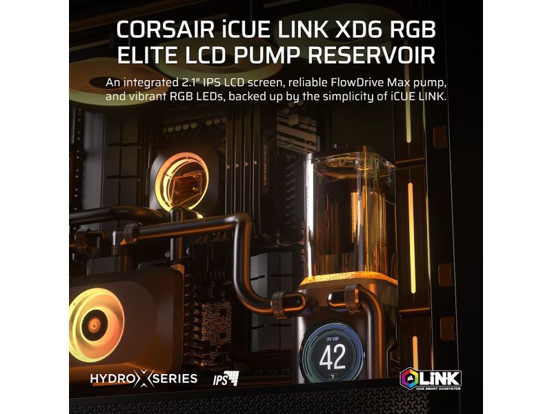 CORSAIR HydroX Pump Reservoir Unit XD6 E