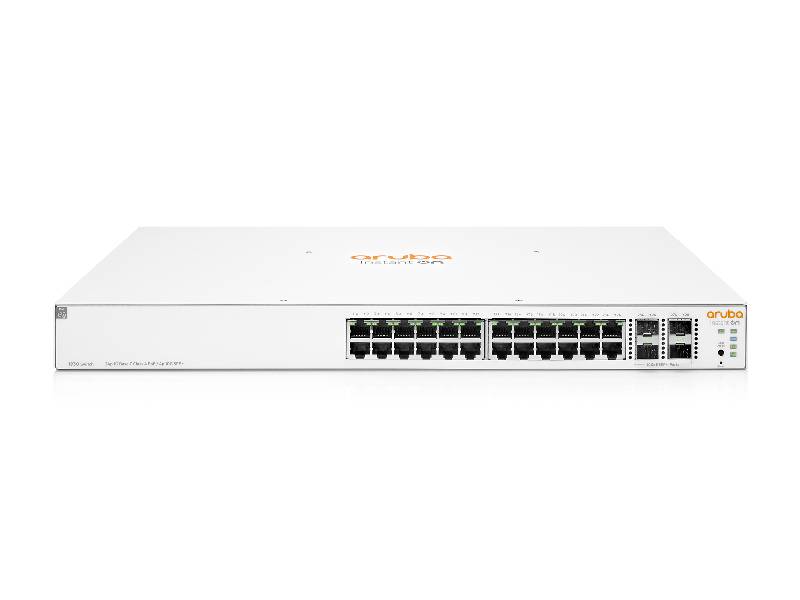 HPE Networking Instant On Switch 24p Gigabit CL4 PoE 4p SFP+ 195W 1930 (JL683B)