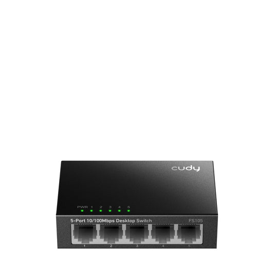CUDY Switch  FS105  5-Port 10/100 Mbps Unmanaged