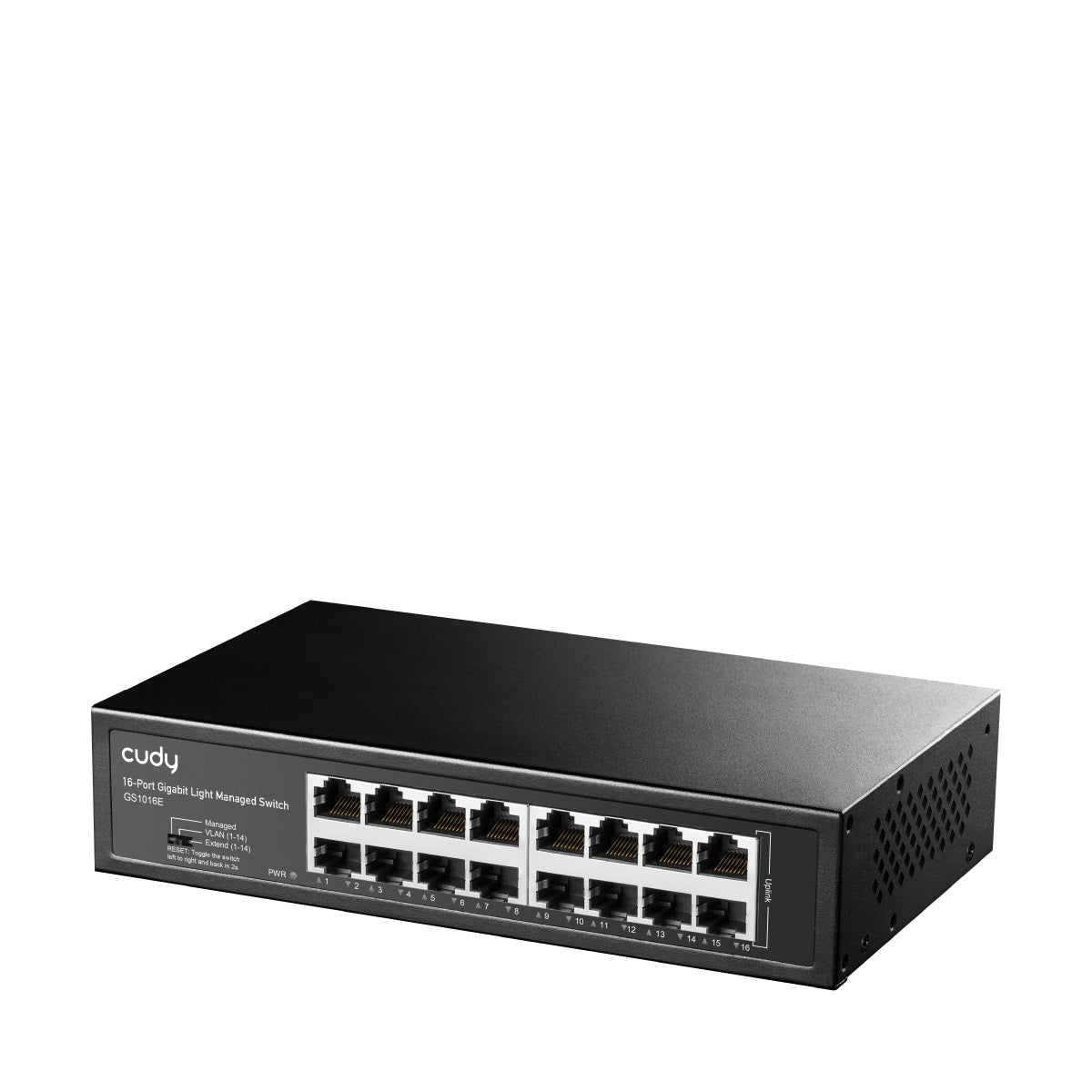 CUDY Switch GS1016E 16-Port Gigabit Light Managed