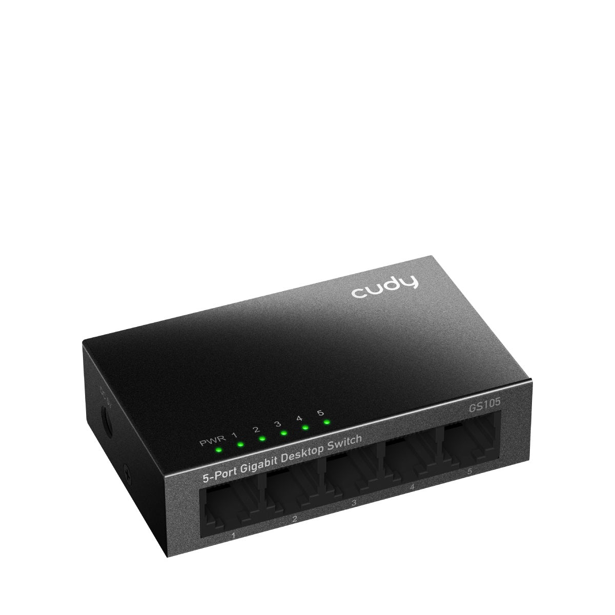 CUDY Switch GS105 5-Port Gigabit Unmanaged Metal