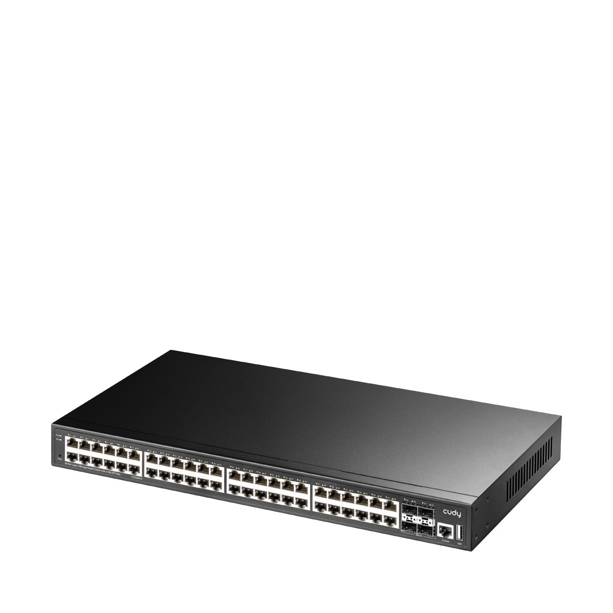 CUDY Switch GS5048S4 48-GbE 4-SFP+ L3 Managed Gigabit
