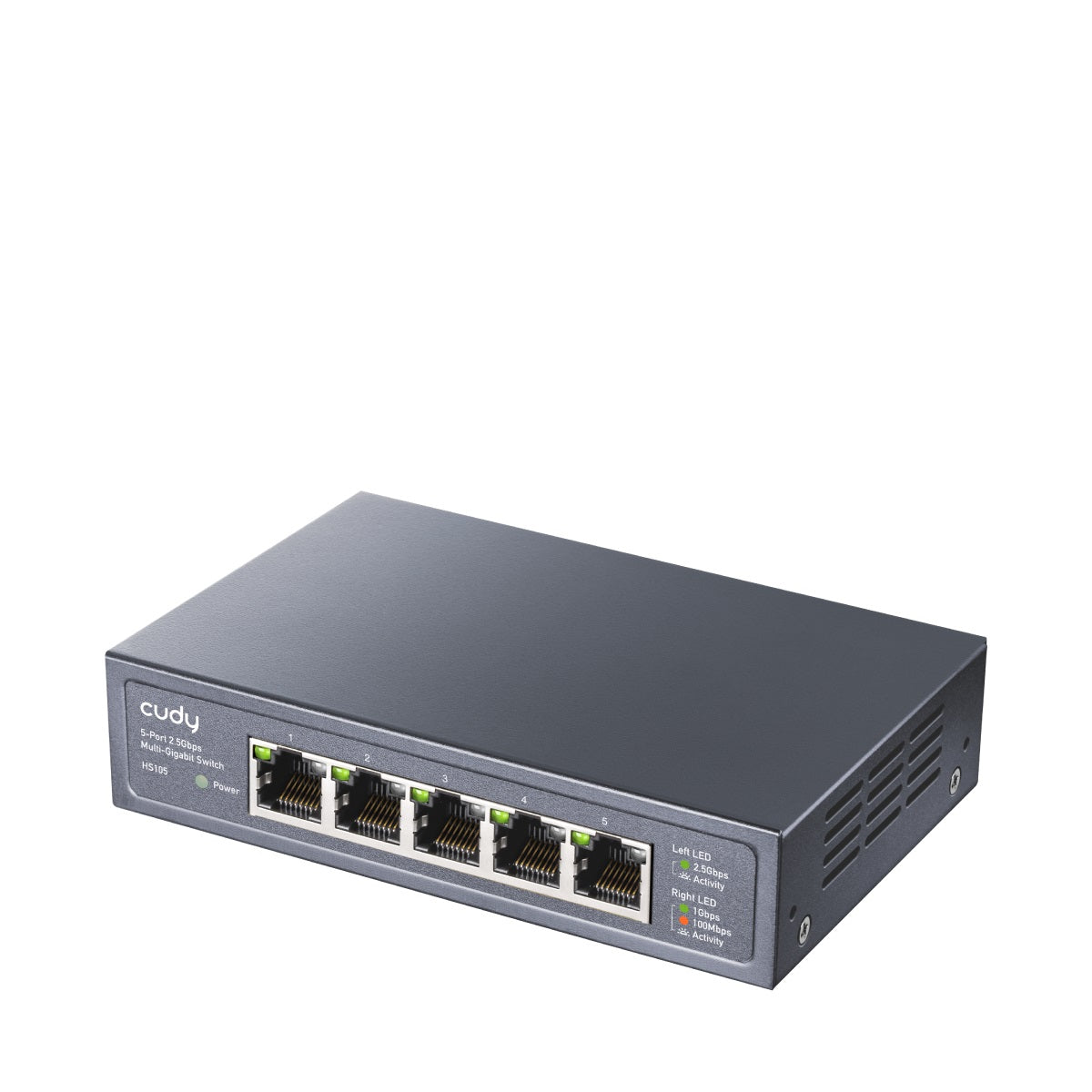 CUDY Switch HS105 5-Port 2.5G Unmanaged