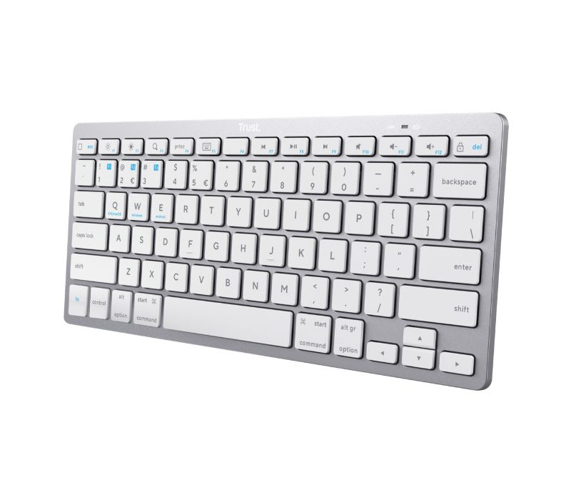 KEYBOARD B/T WIRELESS TRUST THIN US 2456