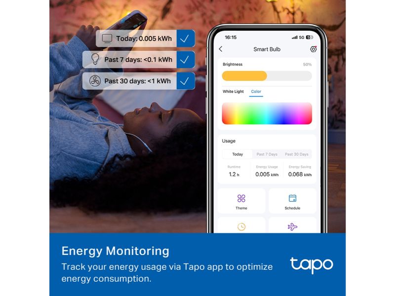 TP-Link Tapo L430C Smart Light Bulb Multicolor (Tapo L430C(4-PACK))
