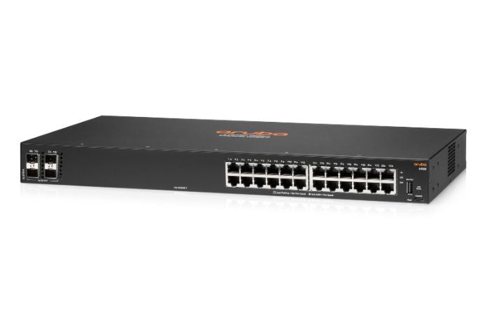 HPE Aruba 6100 24G 4SFP+ Switch (JL678A)