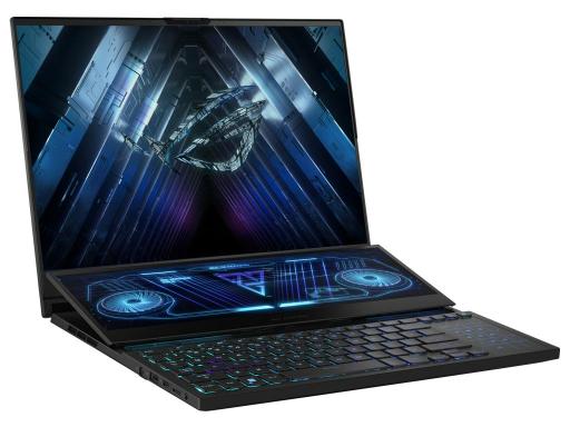 Asus ROG Zephyrus Duo 16 GX650PZ-NM014X / Ryzen 9-7945HX / 32GB / 1TB SSD / Nvidia RTX 4080 12GB / Windows 11 Pro / Quad HD 240Hz Mini-Led Display