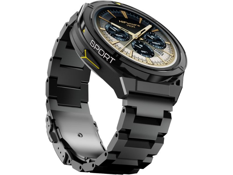 HiFuture Active Black Yellow Smartwatch