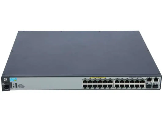 Refurbished | SWITCH ETH 24P 100MB 2x1GBE SFP HP PROCURVE 2620-24G POE 382W J9625A