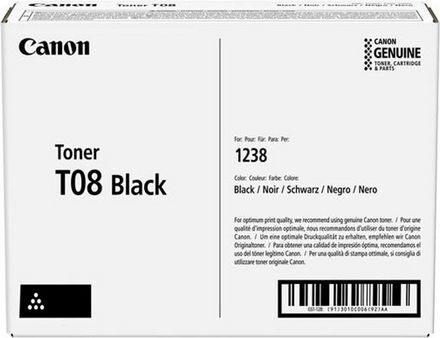 Toner Canon T08 BLACK