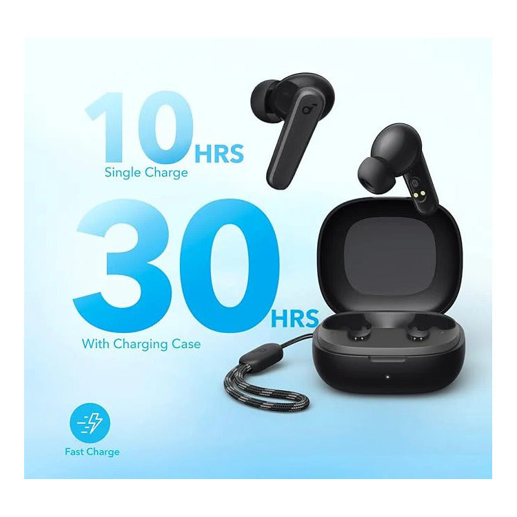 ANKER SOUNDCORE P20I EARPHONES BLACK