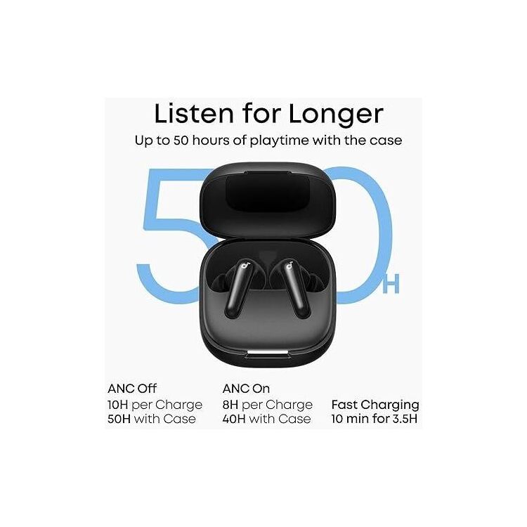 ANKER SOUNDCORE R60I EARPHONES BLACK