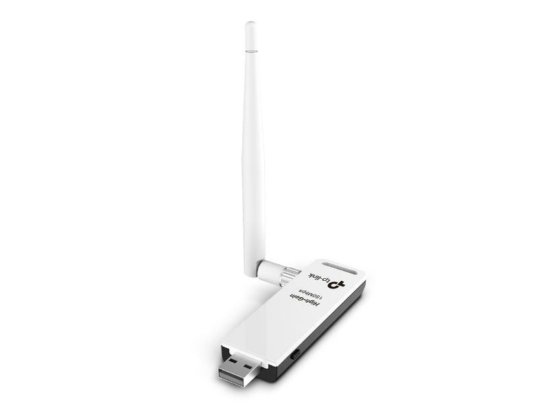 Tp-Link 150Mbps High Gain Wireless USB Adapter (TL-WN722N)