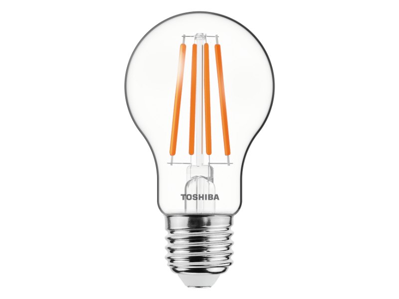TOSHIBA LED FILAMENT A60 E27 9W 2700K DIMMABLE