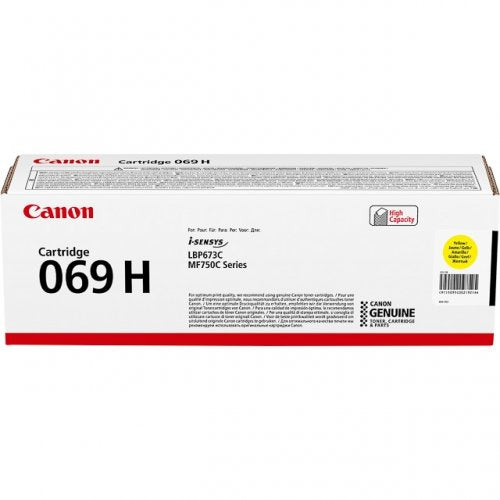 Canon Toner CRG 069H Y