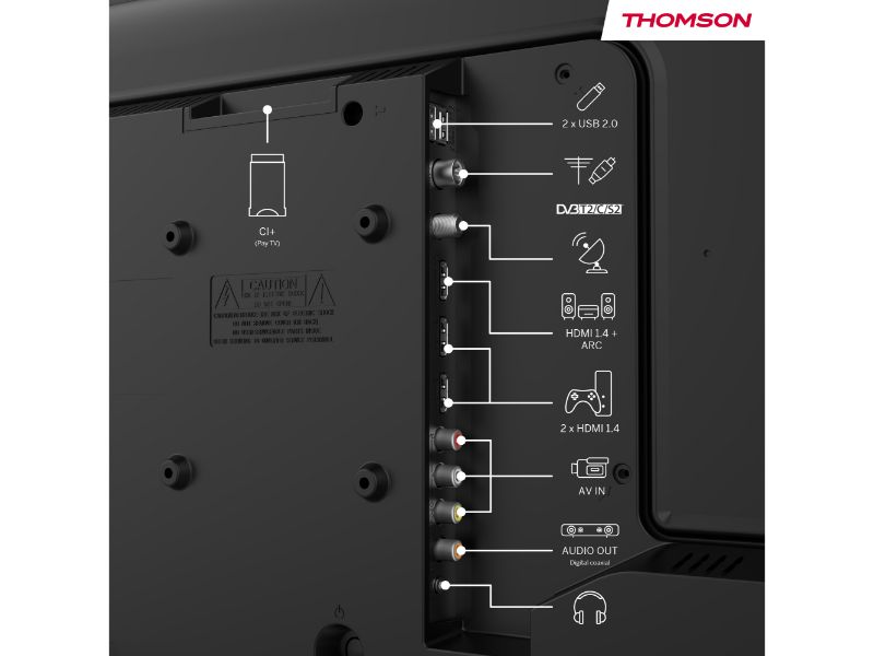 TV Thomson Basic 32" HD 32HD2S13
