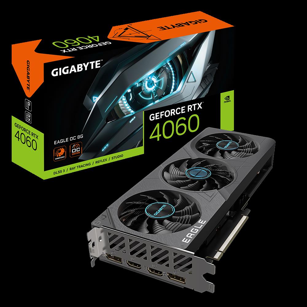 VGA NV GB GEFORCE RTX 4060 EAGLE OC 8G