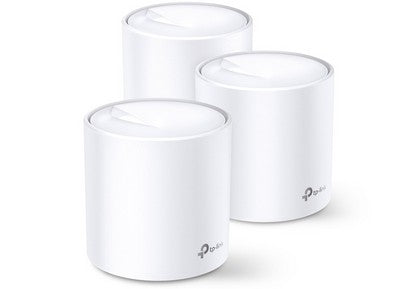 Tp-Link AX5400 Whole Home Mesh Wi-Fi 6 System (3-pack Deco X60)