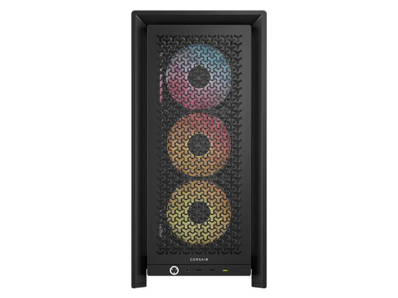 CORSAIR Case 4000D FRAME LCD ARGB (Mid-Tower, TG, Black) — PN CC- 9011326-WW