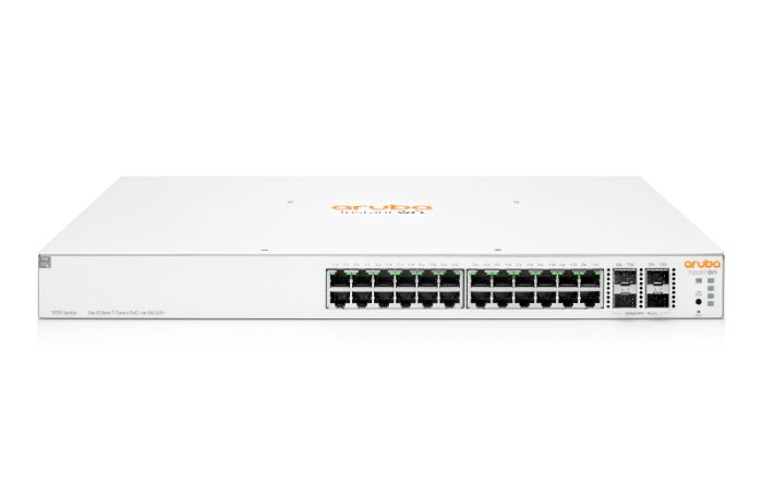 HPE Networking Instant On Switch 24p Gigabit CL4 PoE 4p SFP+ 370W 1930 (JL684B)