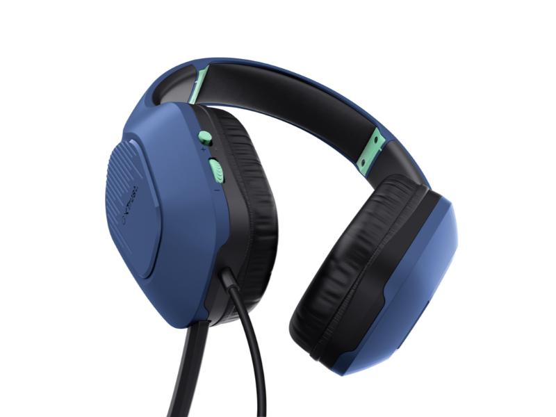 Trust zirox headset – blue GXT415B 24991