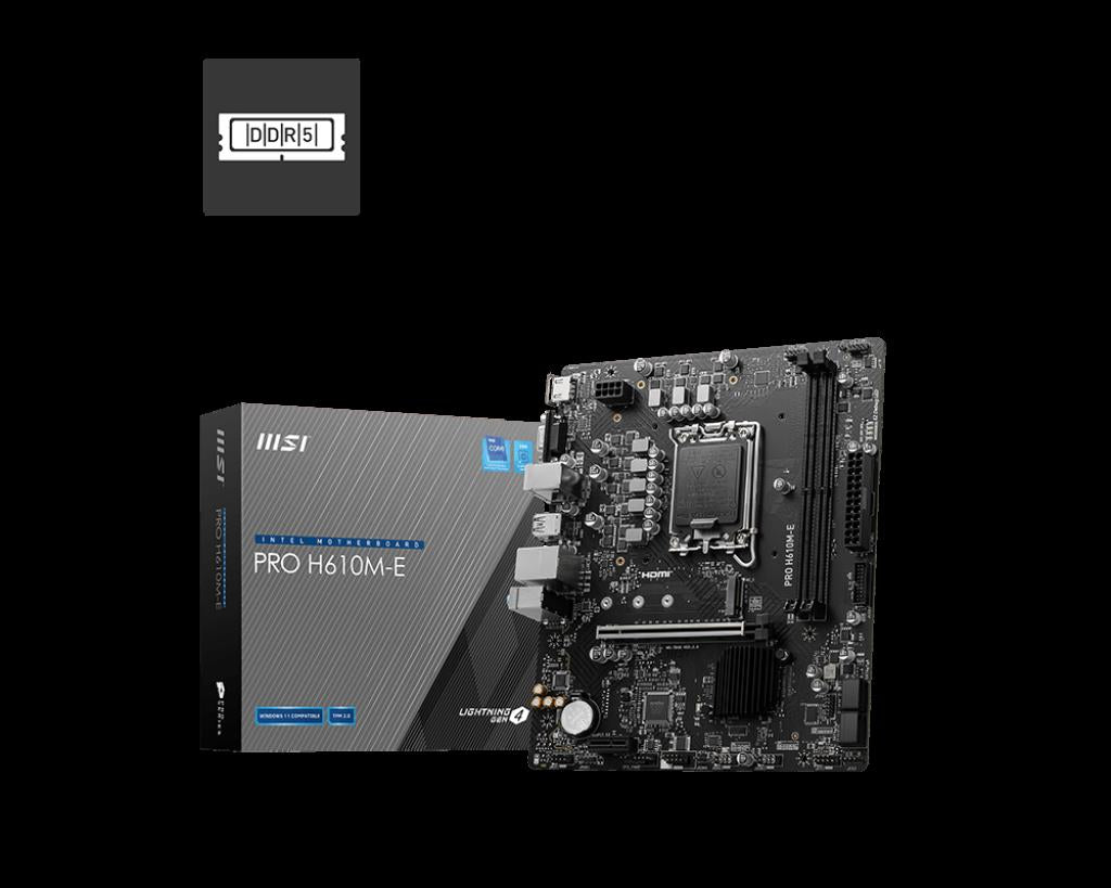 MB MSI PRO H610M-E