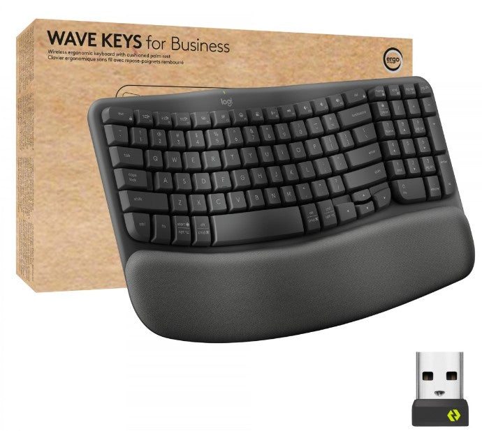 Logitech Wave Keys for Business-GRAPHITE