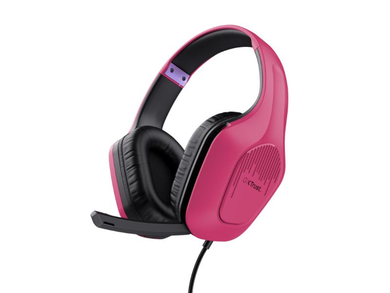 Trust zirox headset – pink GXT415P 24992