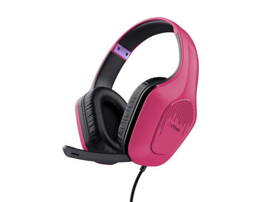 Trust zirox headset – pink GXT415P 24992