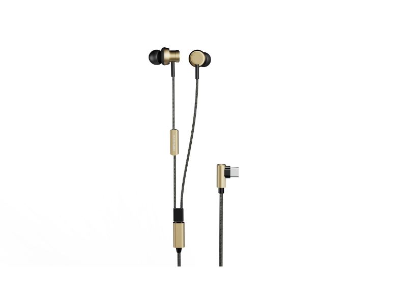 HiFuture HI5 Champagne Gold Handsfree Earbud