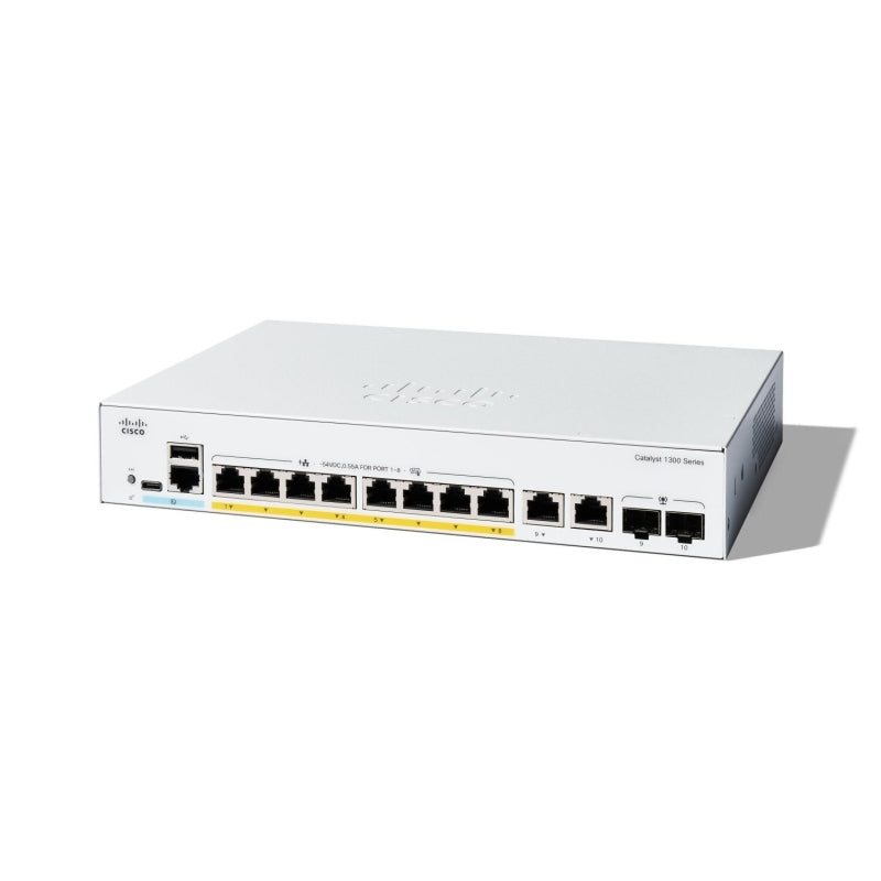 SWITCH CISCO-D C1300-8FP-2G