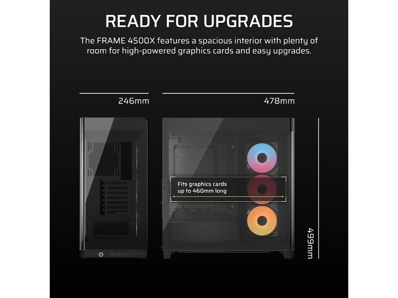 CORSAIR Case 4500X FRAME ARGB Mid-Tower