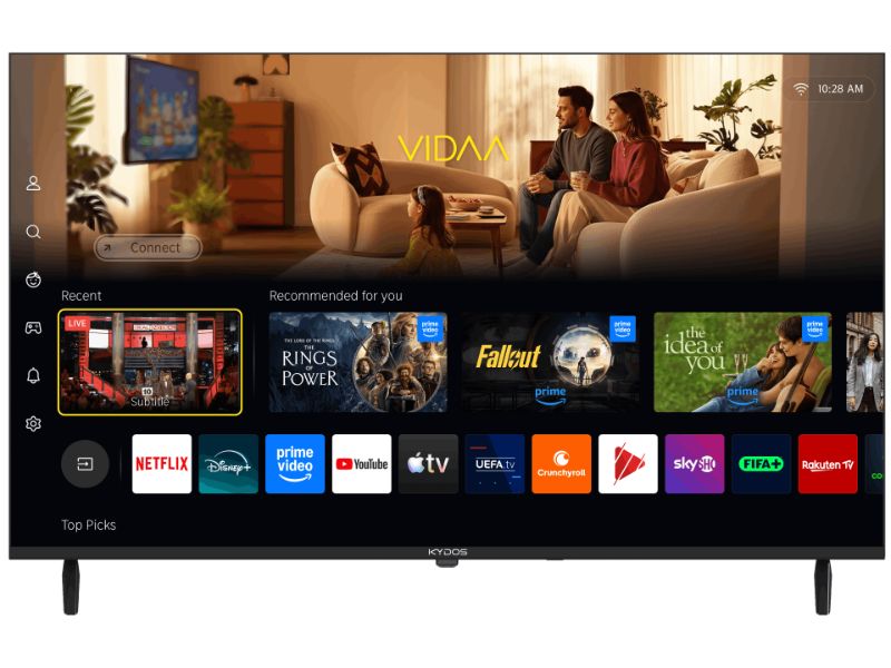 TV Kydos Vidaa 43'' QLED FHD K43VF22SQ00V2