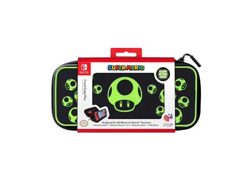 PDP — Slim Deluxe Travel Case for Nintendo Switch 1Up Glow