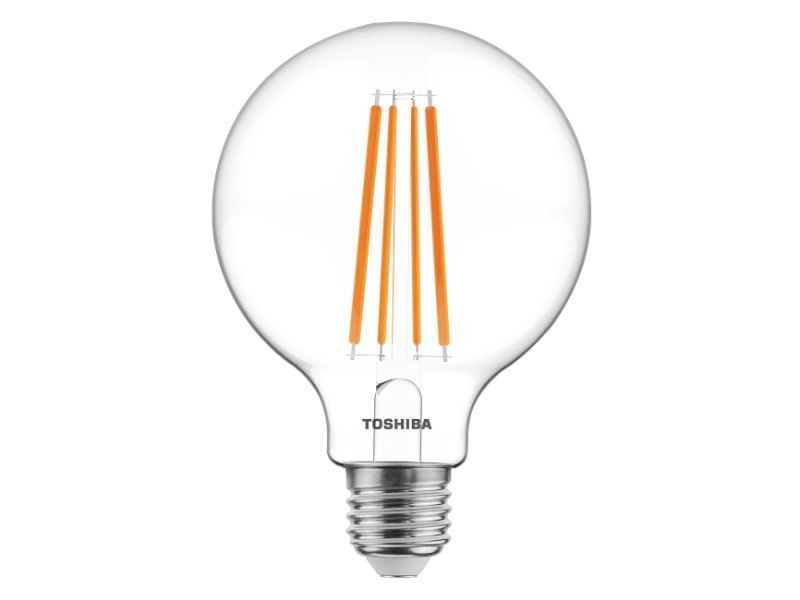 TOSHIBA LED FILAMENT G95 E27 11W 2700K