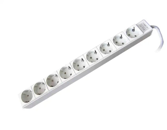 Refurbished | POWERSTRIP PULTI 9P 1U WHITE 3PHASE