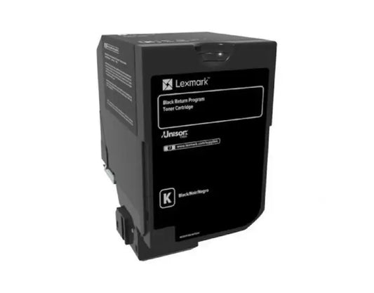 Refurbished | PRINTER PART TONER LEXMARK CS720/CS725/CX725 BLACK 74C20K0