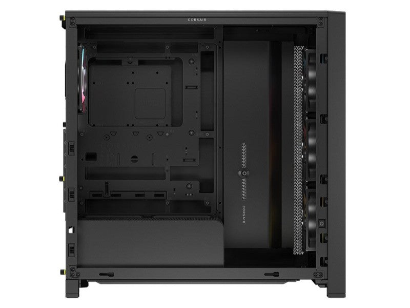 CORSAIR Case 4000D FRAME LCD ARGB (Mid-Tower, TG, Black) — PN CC- 9011326-WW