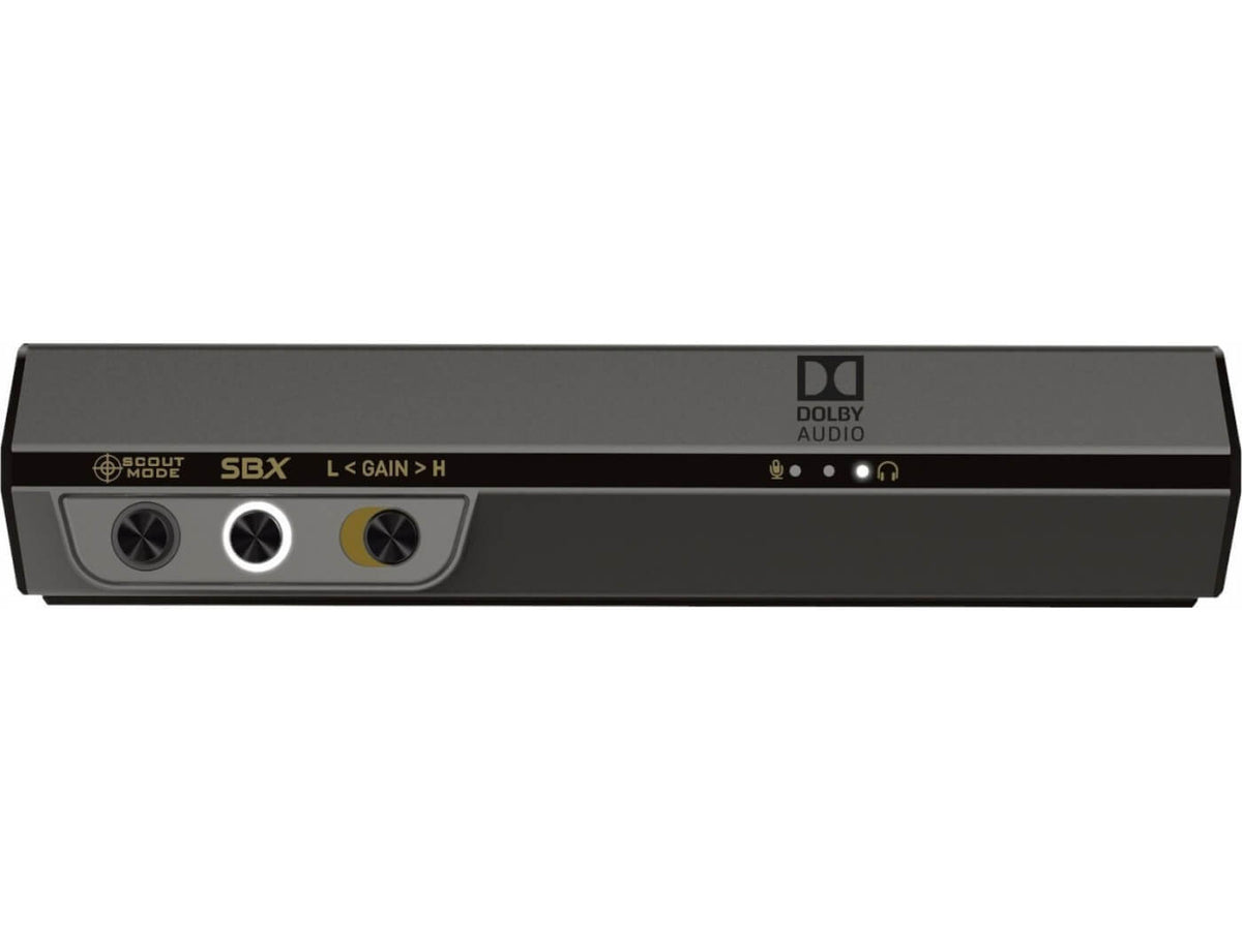 CREATIVE Εξωτερική Κάρτα Ήχου Sound BlasterX G6 — Type-C