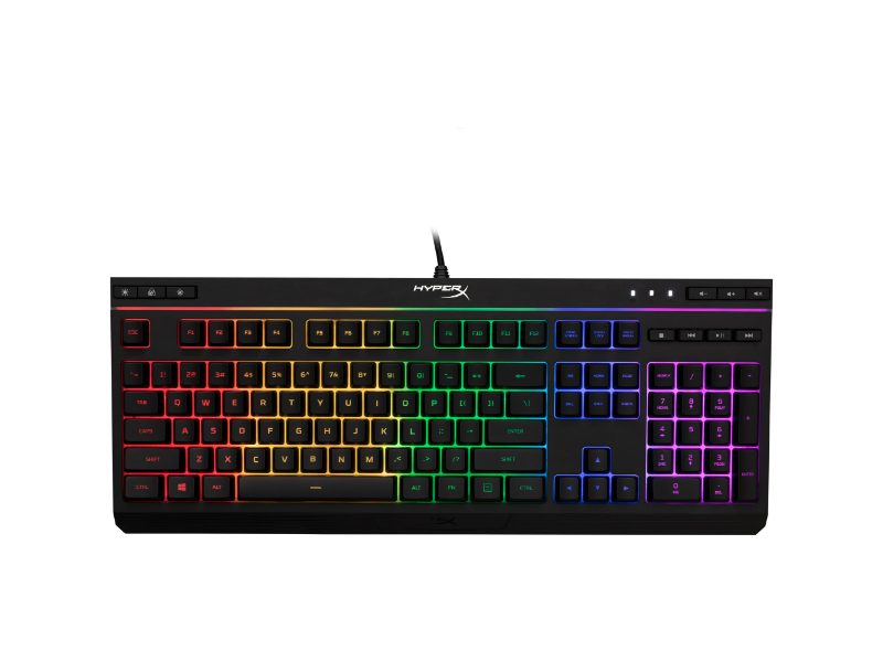 HyperX Alloy Core RGB Membrane Full Size Gaming Keyboard (US Layout)- Black — 4P4F5AA