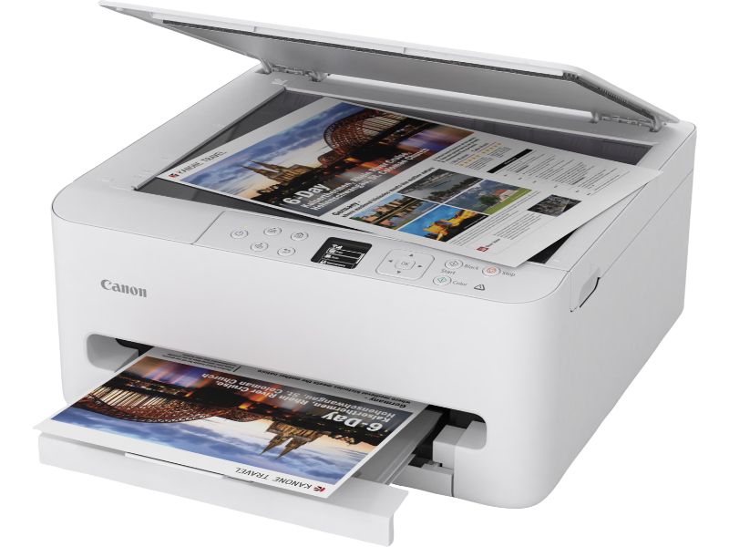 Canon PIXMA TS6550i EUR/Multifunction Inkjet Printer/A4/5-Ink/Duplex/Wi- Fi/Cloud/PN 7179C006AA