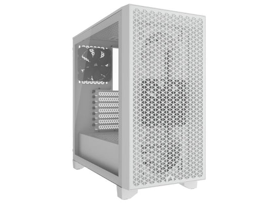 Corsair Mid Tower ATX Case 3000D Airflow Windowed Tempered Glass — White — CC-9011252-WW