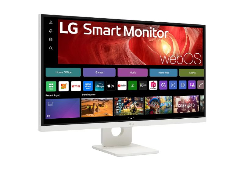 Monitor LG 27U731SA-W / 27'' 4K UHD IPS / 60Hz / HDR10 / USB-C / Voice Recognition / Tilt / VESA – PN: 27U731SA-W